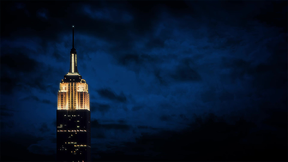 The Empire State Building At Night