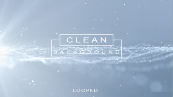 Clean Particles Background 03
