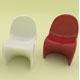Panton plastic Chair  - 3DOcean Item for Sale