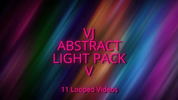 VJ Abstract Light Pack V