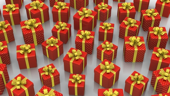 Animated Gift Boxes