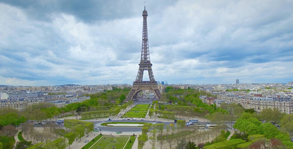 Paris Aerial View 3