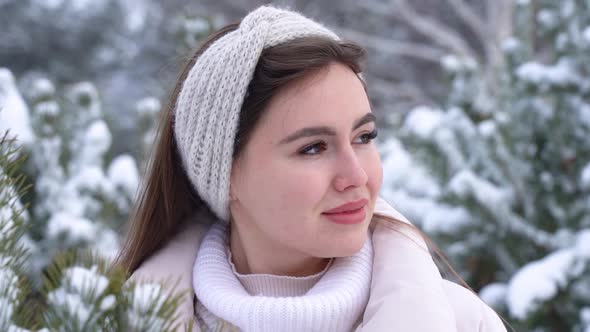 Portrait of a Beautiful Young Woman