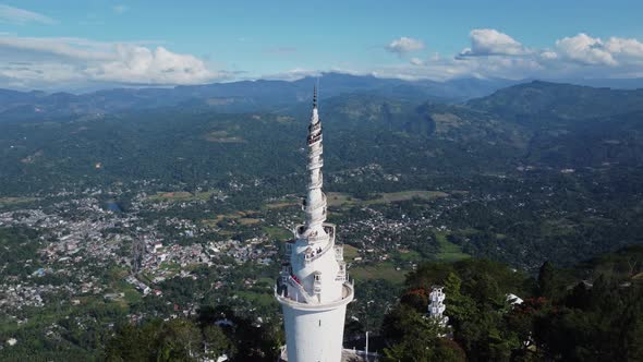 Most dangerous tower with spiral staircase.