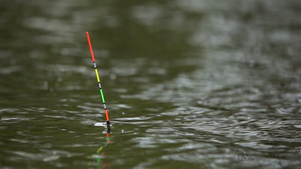 Fishing the Float Bobs on the Waves