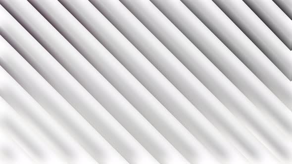 White Glowing Stripes Line Background Animation Video