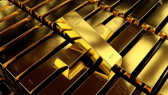 Endless Loopable Fine Gold Bars