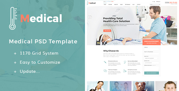 Medical - PSD Templates