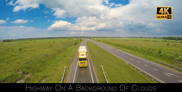 Highway On A Background Of Clouds 3 alt
