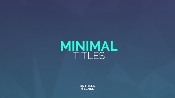 Minimal Titles alt