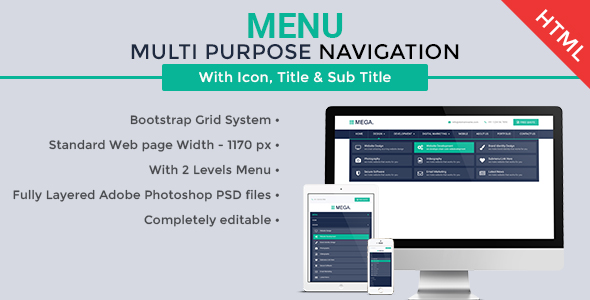 Multipurpose Navigation Menu