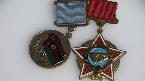 Soviet Afghanistan War Participant Badges