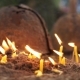 The Burning Of Funeral Candles - VideoHive Item for Sale