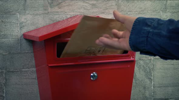 Packages Put In Letter Box