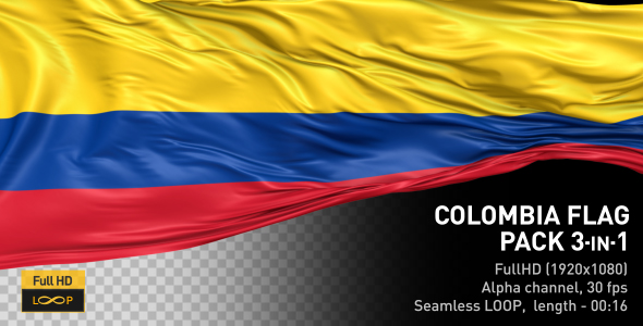 Colombia Flag Pack