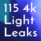 115 Real 4k Light Leaks Overlay Pack Vol1 - VideoHive Item for Sale
