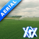 Irrigation Watering Crops On Farmland - VideoHive Item for Sale