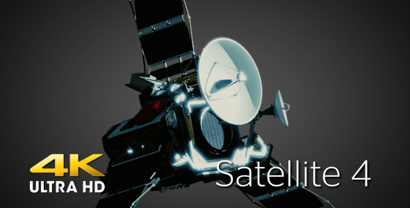 Satellite Over The Earth 4