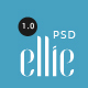 Ellie Creative PSD Template - ThemeForest Item for Sale