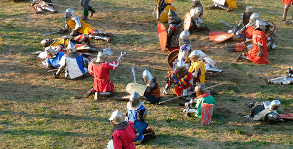 Battle Knights Sunset alt