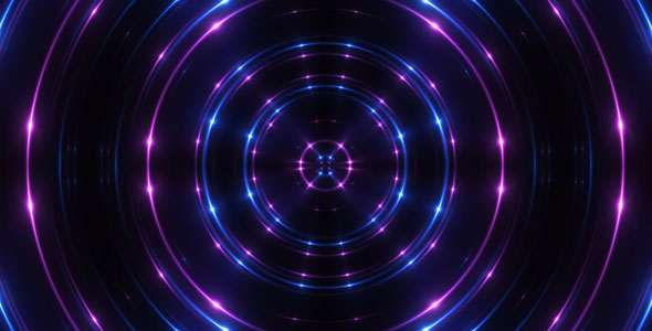 VJ Light Disk (Blue And Purple) 