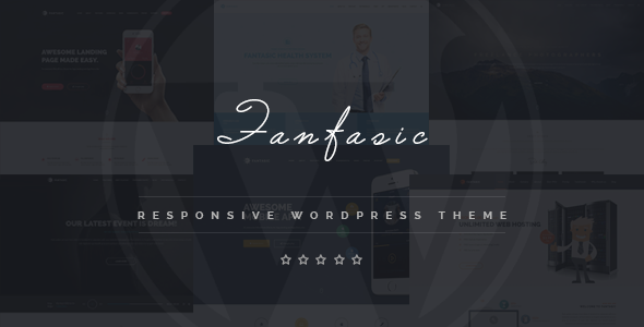 Fantasic -  WordPress Landing Page Theme