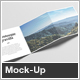 Square Z-Fold Brochure Mock-Up - GraphicRiver Item for Sale