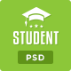 Student - LMS/PSD Template - ThemeForest Item for Sale