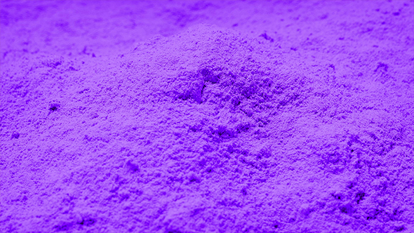 Purple Powder Rotating