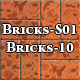 Hi-Res Texture Bricks-10 of Brick Textures - S01 - 3DOcean Item for Sale
