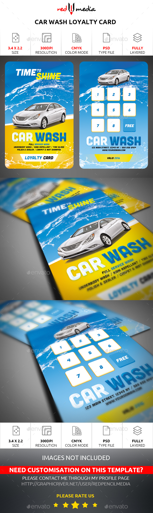 Loyalty Card Graphics Designs Templates From Graphicriver