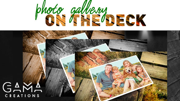 Photo Gallery on the Deck