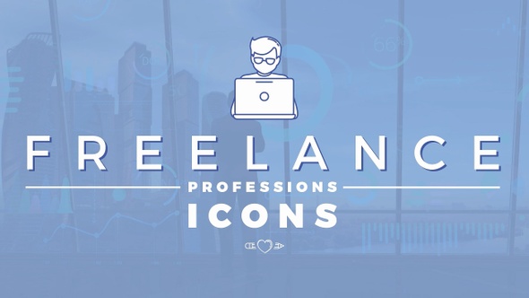 Freelance Professions Icons Pack alt
