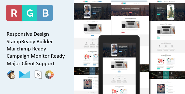 RGB - Multipurpose Responsive Email Template