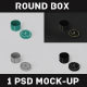 Open Round Box Mock-up - GraphicRiver Item for Sale