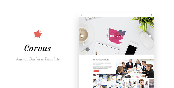 Corvus - Agency Business HTML Template