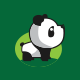 Happy Panda Logo - GraphicRiver Item for Sale