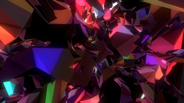 Flight Into Polygonal Strobe Structure alt