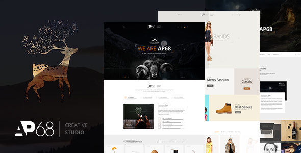 AP68 - Creative PSD Template