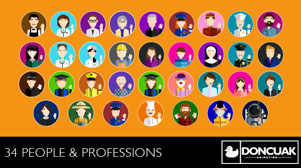 34 People & Professions