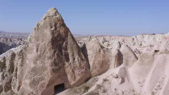 Beautiful Mountain Landscape in Cappadocia, Turkey.