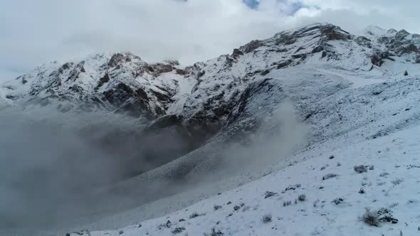 Mountains Snowy Peaks