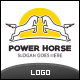 Power Horse Logo - GraphicRiver Item for Sale