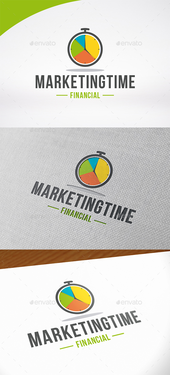 Marketing Time Logo Template