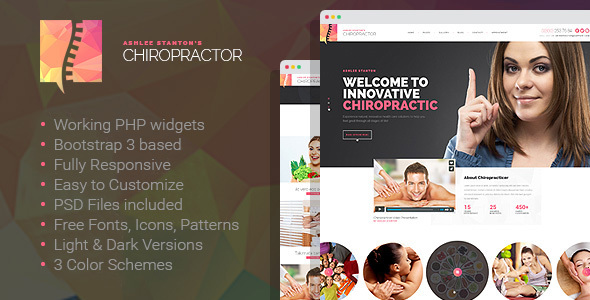 Chiropractor - Therapy and Rehabilitation HTML Template