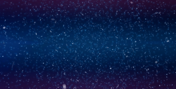 Particle Dust Blue Background