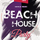 Beach House Party Flyer Template - GraphicRiver Item for Sale