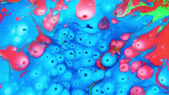 Abstract Colour Arty Paint Background Texture alt