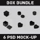 Paper Box Mock-up Bundle - GraphicRiver Item for Sale
