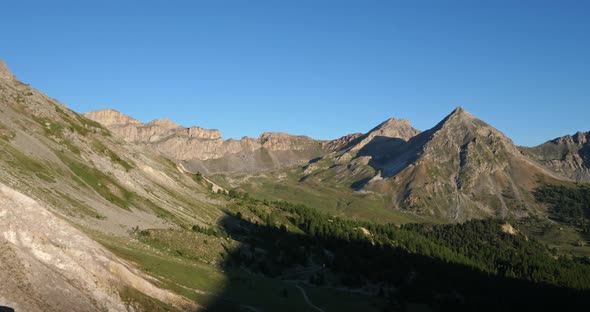 The Izoard pass, Queyras range, Hautes Alpes, France